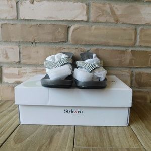 Style & Co Capri Pewter Wedge